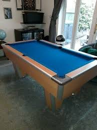 Slate Bed Pool Table 5ft Powerful Fan Pool Table Simple Game