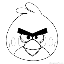 How to draw an orange angry bird, orange bird, angry birds, step #12888659. Free Printable Angry Bird Coloring Pages For Kids