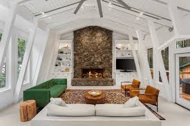 Stunning faux beams at a fraction of the cost of real wood. 75 Beautiful Shiplap Ceiling Family Room Pictures Ideas July 2021 Houzz