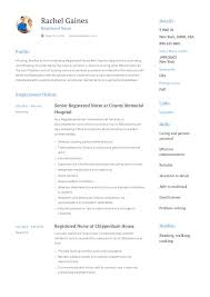 You will also find links to well written medical cv templates that you can use to develop your own quality resume. Registered Nurse Resume Sample Writing Guide 12 Samples Pdf