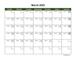 March 2022 Calendar Wikidates Org