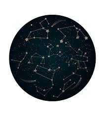 With every watercolored decal, create a lunar landscape by strategically hanging full moons. Luxury Space Theme Kids Room