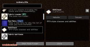Only the mage class is . Skillcheck Mod 1 14 3 Rpg Style Classes Abilities 9minecraft Net