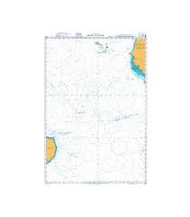 British Admiralty Nautical Chart 4215 Recife To Dakar