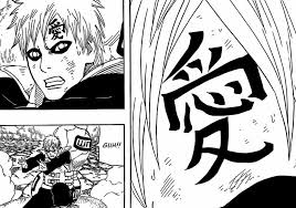 Gaara Godaime Kazekage Sabaku No Gaara Kanji Amor Anime Anime Manga Letras