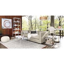 Parsons clear glass top/ brass base 48x28 small rectangular coffee table. Peekaboo Tansparent Coffee Table Cb2 Acrylic Coffee Table Clear Coffee Table Home