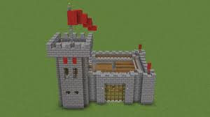 Make 8 pillars (4 on each side starting with the pillar closest to the back wall that's two blocks away from it) that are two blocks apart. Minecraft Castle Types And How To Make Castles Minecraft Guide
