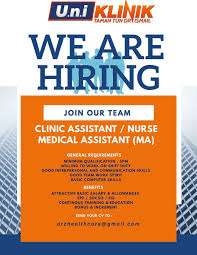 Most popular jobs under 10+2 qualification is technical. U N I Klinik Ttdi On Twitter Job Vacancy Clinic Assistant Min Qualification Spm Experience In Clinic Healthcare Setting Able To Work In Shift System Proactive To