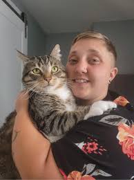 Hi guys! I'm Peppermint! 💙 I'm the only boy in the family! I'm 5 pounds  and I'm 5 years! Nice to meet you all! 😊