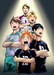 Article volleyball on wikipedia 1 basic play 2 techniques 2.1 serves 2.2 blocks 2.3 spikes 2.4 attacks 2.5 others 3 references a match proceeds as follows: Cas On Twitter Haikyuu Anime Anime Haikyuu