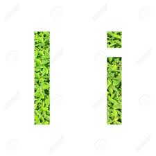 Print these free letter stencils which are created in an big letter theme. English Alphabet I I Made From Green Grass On White Background For Isolated With Clipping Path Capital Letter And Small Letter From Green Grass On White Background For Isolated Stock Photo Picture And