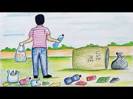 The government hopes the map, which will also show where waste originated, will help countries strengthen their efforts to reduce plastic pollution in the ocean, the sources said. Stop Plastic Pollution Drawing Easy Step By Step Drawing Of Environment Day Youtube