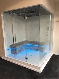 Recently, infrared saunas have become very popular among sauna goers. 4 Person Home Turkish Hammam Steam Room Model 3c
