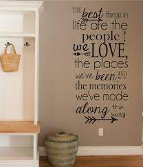 Vinyl Wall Decal The Best Things In Life People Love Etsy Vinyl Wall Quotes Living Room Quotes Vinyl Wall Decals