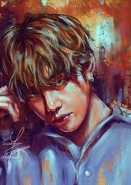Yeontan, kim taehyung's disambiguation needed dog known for being a very loyal and mischievous pooch, is loved by millions of people across the world. Taehyung Print Bts Fanart Taehyung Fanart Bts Drawings