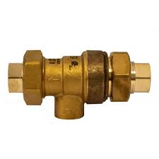 1/2" Union Dual check backflow preventer with atmospheric ...