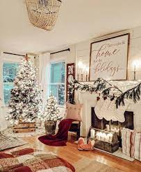 31 Beautiful Christmas Living Room Decor Ideas You Should Copy Now Christmas Living Rooms Christmas Home Christmas Decorations