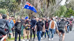 Demonstrators in melbourne clashed with police on saturday after protesting the city's strict lockdown rules.melbourne was put under sudden restrictions. Melbourne Protests Anti Lockdown Protests Weekly In Secret Location Herald Sun