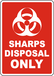 These sharps containers are perfect for home use, and will allow you to safely store and dispose of used needles, syringes, and lancets. Sharps Disposal Signs In Stock Low Price
