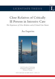 Politiker gift med politiker eivind trædal, sammen har de datteren ragna mai (1). Pdf Close Relatives Of Critically Ill Persons In Intensive Care The Experiences Of Close Relatives And Of Critical Care Nurses