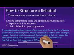Debating Rebuttals Youtube