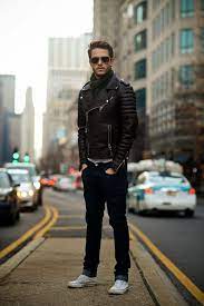Iamgalla Mens Winter Fashion Outfits Leather Jacket Men Mens Fashion Suits