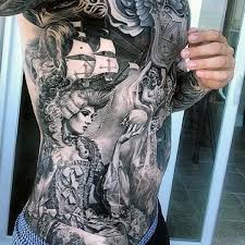 American Flag Chest Tattoo Black And Grey Top 103 Best Stomach Tattoos Ideas 2020 Inspiration Guide Torso Tattoos Incredible Tattoos Ripped Skin Tattoo