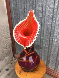 Spectacular Vase Murano Darius Zarrin Vintage Shell 1950 Hand-blown - Etsy  Finland