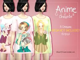 ╰(*° °*)╯#sims4 #anime #downloads #cc. Sims 4 Cc Anime