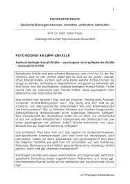 Http Www Psychosoziale Gesundheit Net Pdf Int 1 Psychogene Krampfanfaelle Pdf