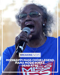 Praying for the family of Mama Mosie Burks (dies at age 92) and everyone  she touched. I have played...many days and nights....This Morning When I  Rose https://www.youtube.com/watch?v=AXTk46IfDTg