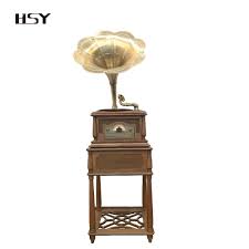 Use in or on your cabinet. Vintage Solid Wood Old Gramophones With Brass Horn Turntable Cabinet Record Player Buy Old Gramophones Gramophones With Brass Horn Turntable Product On Alibaba Com