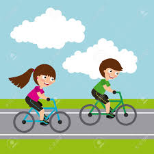 Free for commercial use no attribution required high quality images. Kids Riding Bicycle Cartoon Icon Over Landscape Background Colorful Design Vector Illustration Royalty Free Cliparts Vectors And Stock Illustration Image 75575448
