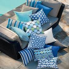 Outdoor Pillows And Poufs Outdoor Cushions Patio Furniture Patio Cushions Patio Cushions Outdoor