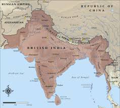 Map of British India in 1914 | NZ History