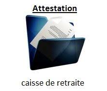 Attestation De Pole Emploi Pour La Caisse De Retraite Caisse De Retraite Caisse Pole Emploi