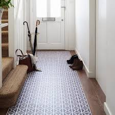 Rooms That Made Us Love Vinyl Flooring Really Tiled Hallway Hallway Flooring Hall Tiles