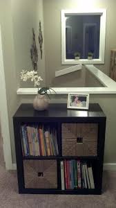 Expedit Shelf And Two Knipsa Baskets From Ikea Are The Perfect Storage Solution For Small Spaces Home Decor Home Home Organization