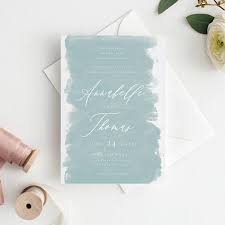 Dusty Blue Watercolor Editable Wedding Invitation Template Wedding Stationery Wedding Invitations Wedding Paper