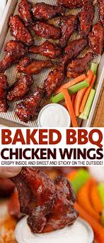 Bbq Chicken Wings Are An Awesome Game Day Appetizer Baked Chicken Wings Smothered In Barbecue Sau Bbq Chicken Wings Bbq Chicken Wings Recipe Baked Bbq Chicken