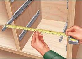 Building Drawers By Installing And Measuring The Drawer Slides First Building Drawers Woodworking Woodworking Plans