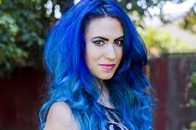Hair Tagged As Special Effects Blue Velvet Blue Hair Dyed Hair Blue Special Effects Hair Dye