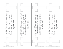 Print 8 personalized bookmarks per page. Printable Bible Bookmarks For Kids On Sunday School Zone
