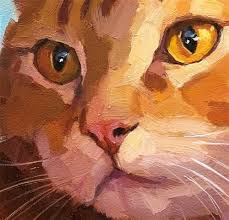Adopt263 By Katya Minkina In 2020 Ginger Cat Art Cat Painting Cat Art Illustration