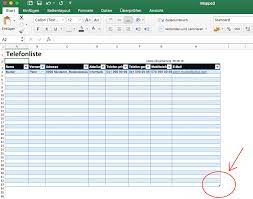 Telefonliste vorlage zum ausdrucken inspirierende. Telefonliste Vorlage Excel Kostenlos Muster Vorlage Ch