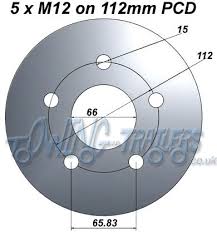 Trailer Wheel Pcd How To Work Out 4 And 5 Stud Pcds With