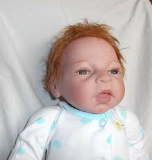 boy doll Breath of Life baby David Reva Lee Middleton reborn 2005 red hair 