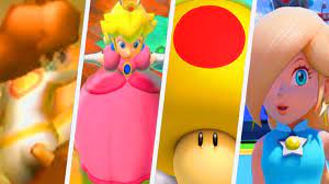 Evolution of Mega Mushroom Girls in Super Mario Games (2000 - 2017) -  YouTube