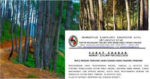 Proposal pengelolaan hutan sebagai tempat wisata. Surat Edaran Berdasarkan Hasil Musyawarah Nagari Tentang Pengelolaan Hutan Pinus Nagari Website Resmi Nagari Tanjung Haro Sikabu Kabu Padang Panjang