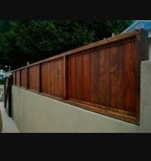 Block Wall Fence Toppers Backyard Fences Wood Fence Fence Toppers